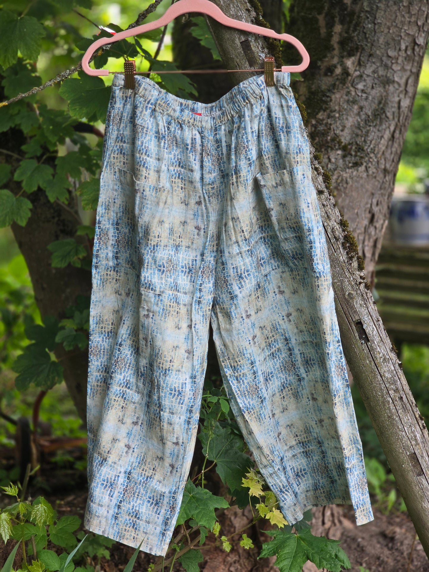 Ewa i Walla | Hose HENNY Original checked Linen | 11444 | SS26