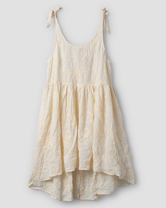 Ewa i Walla | Kleid FREJA Embroidered cream | 33393 | SS25