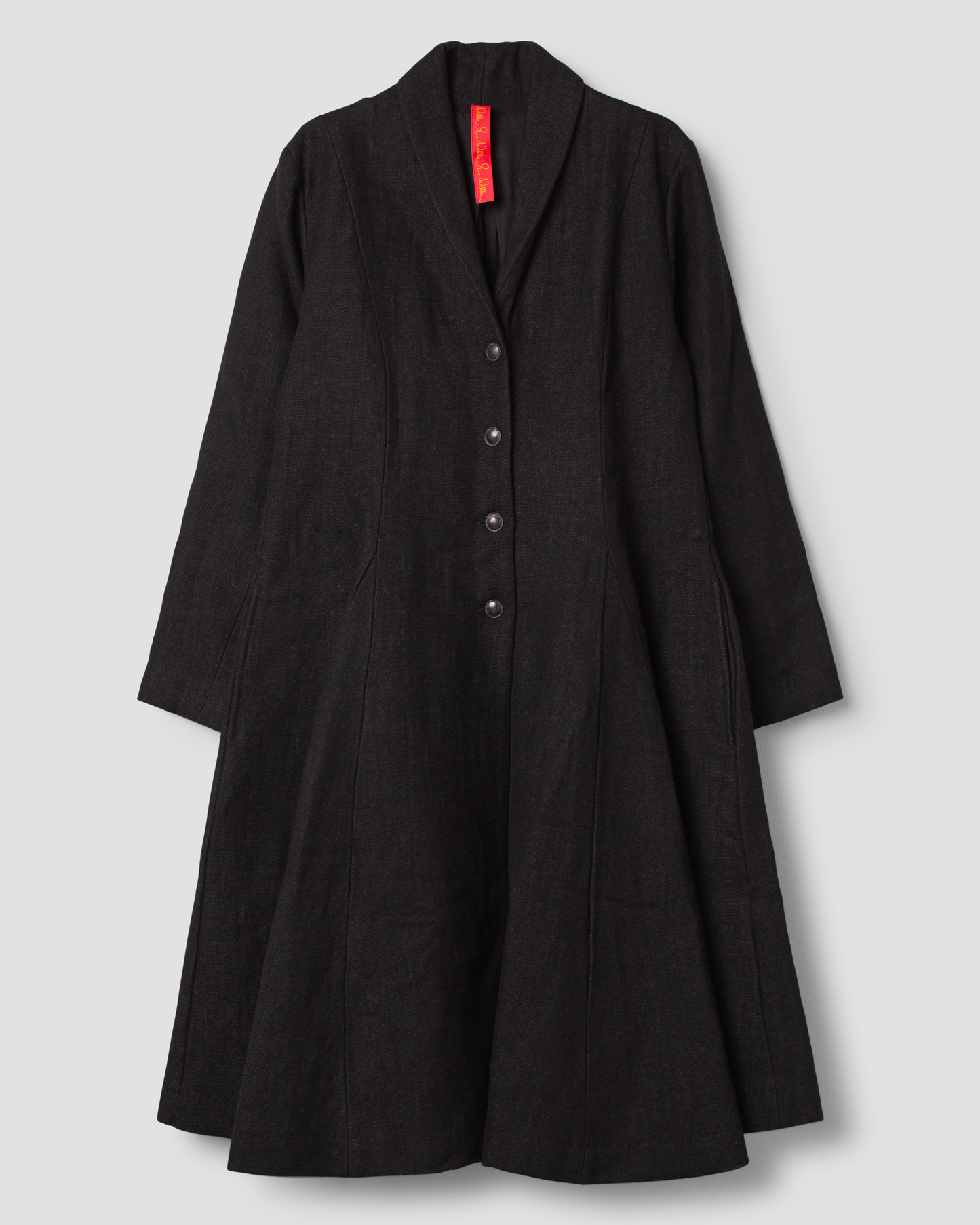 Ewa i Walla Mantel MAJROS Schwarz | 66778 | AW25