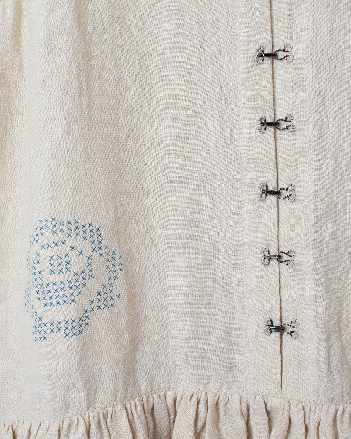 Ewa i Walla | Kleid BETINA Original Print Leinen | 55787 | SS23