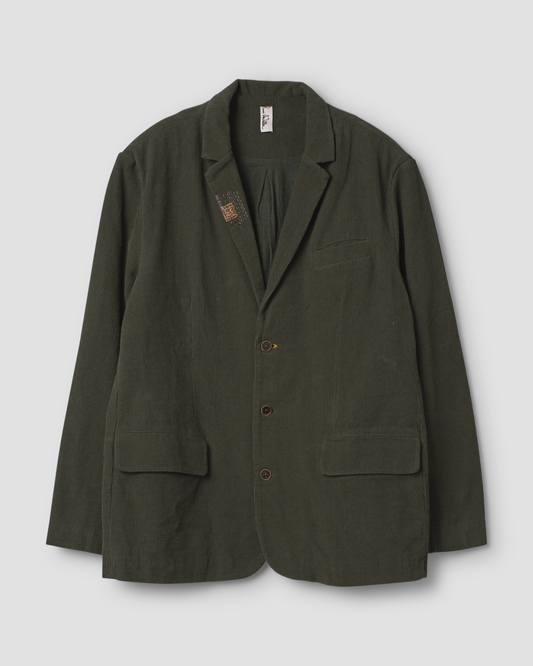 Ewa i Walla | Jacke TORVALD Cord Forest Green 10013 |  AW25