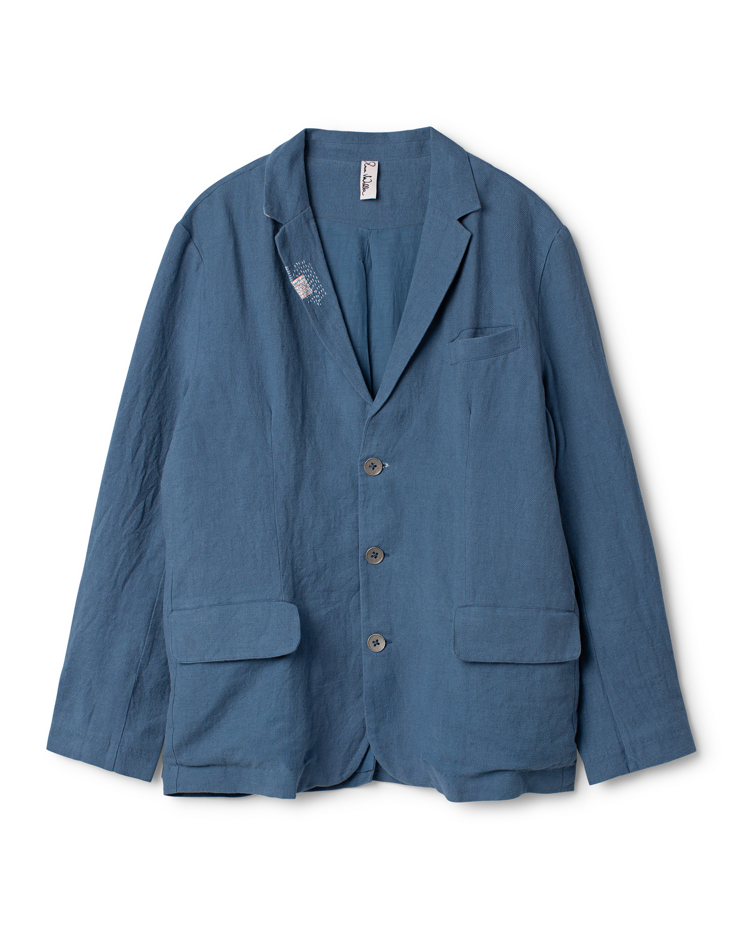 Ewa i Walla Jacke TORVALD 10019 Leinen /Baumwolltwill Blau Spring Summer 26