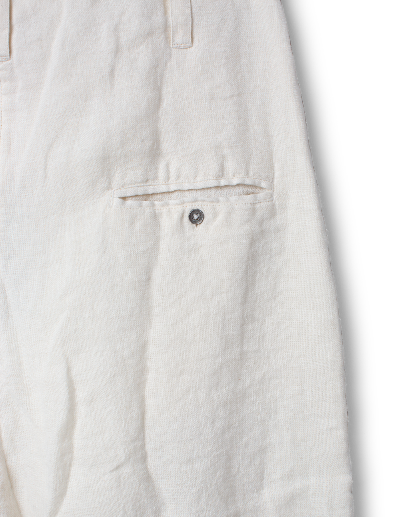 Ewa i Walla Hose BOTVI 11438 | Baumwoll-Twill Weiß | Spring Summer 26