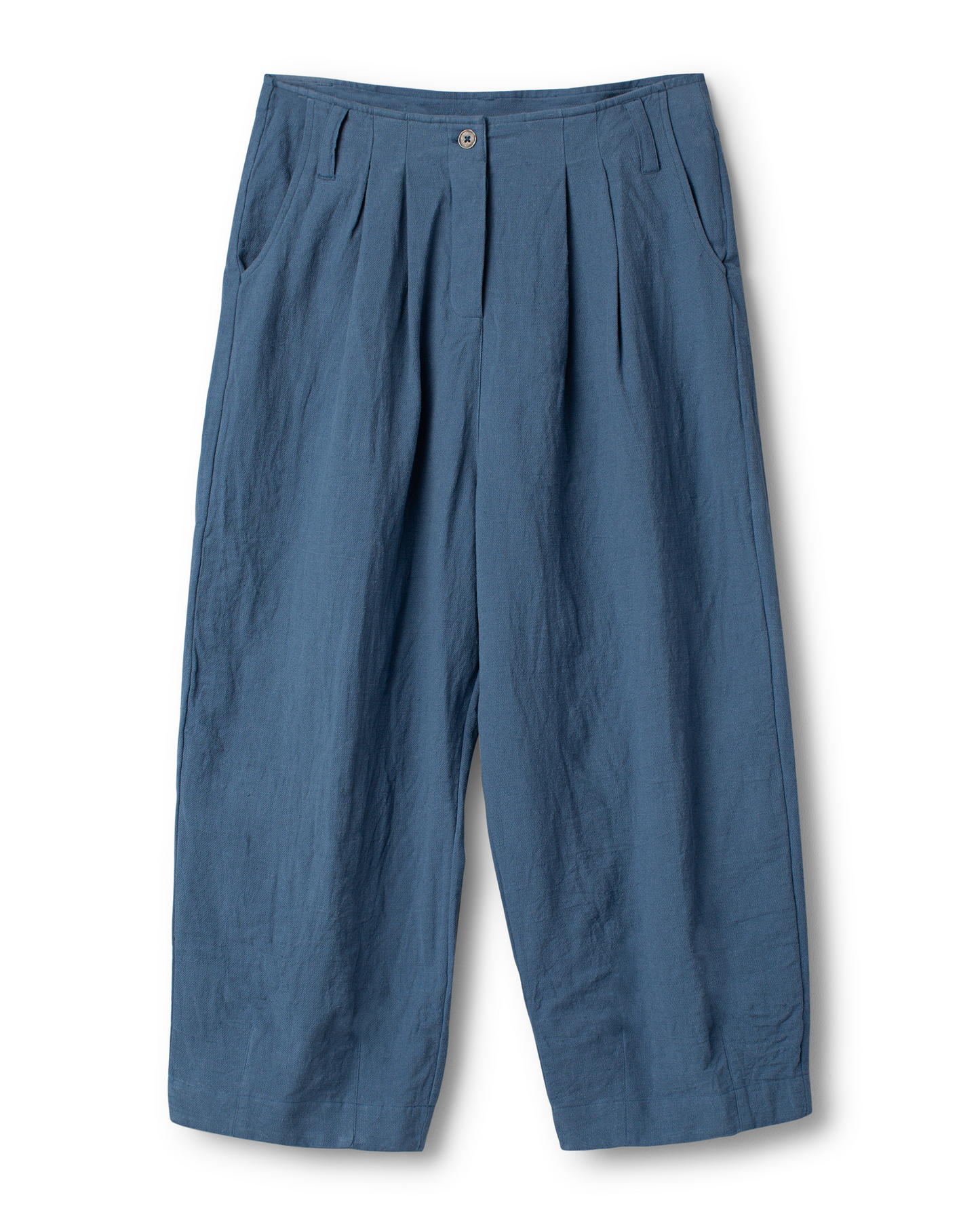 Ewa i Walla Hose BOTVI 11438 | Baumwoll-Twill Weiß | Spring Summer 26