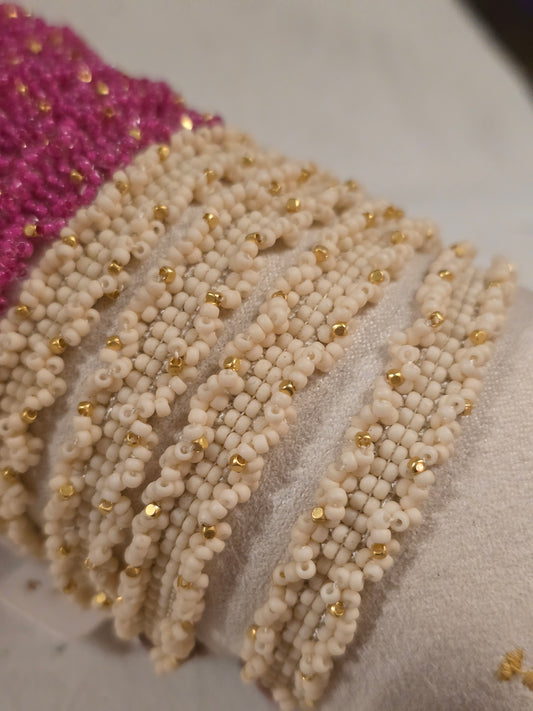 Ibu Jewels | Armband Empire | Antique Beige | FF01