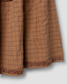 Ewa i Walla | Rock SABRINA Linen Check Cinnamon | 22296 | AW25