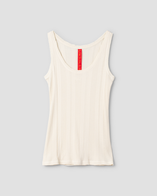 Ewa i Walla Top Lill 33426 AW26 Bone White