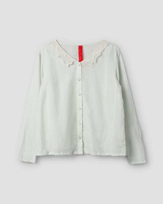 Ewa i Walla | Bluse AGNA Soft Jade | 44123 | SS25