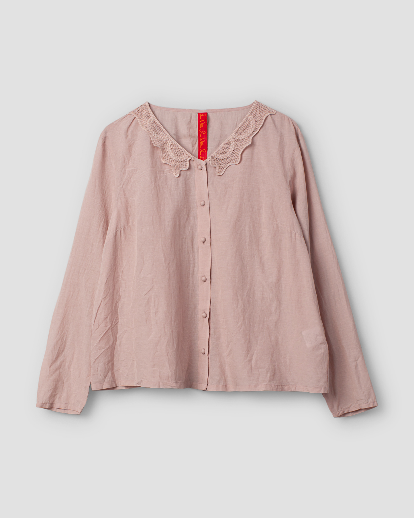 Ewa i Walla Bluse AGNA Pale Mauve | 44123 | SS25