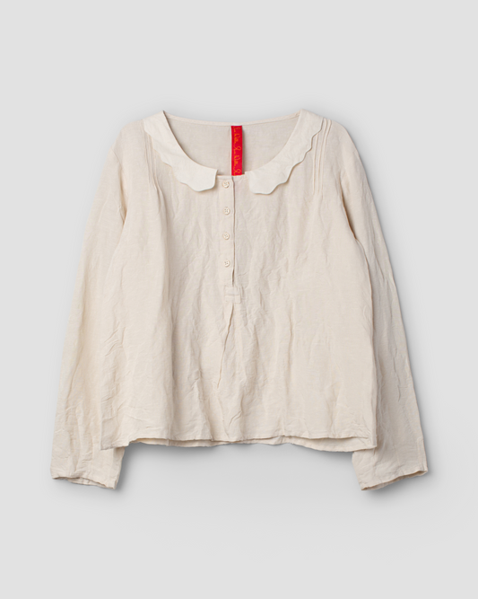 Ewa i Walla | Bluse IDUN Bone  | 44153 | AW25