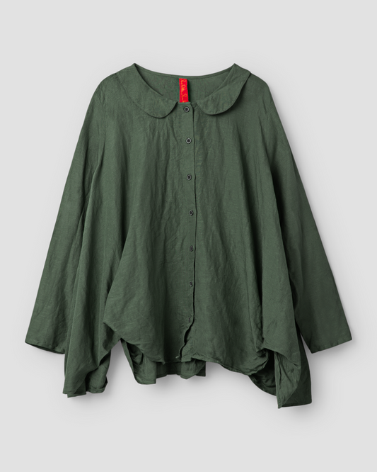 Ewa i Walla | Bluse LAILA Forest Green | 44154 | AW25