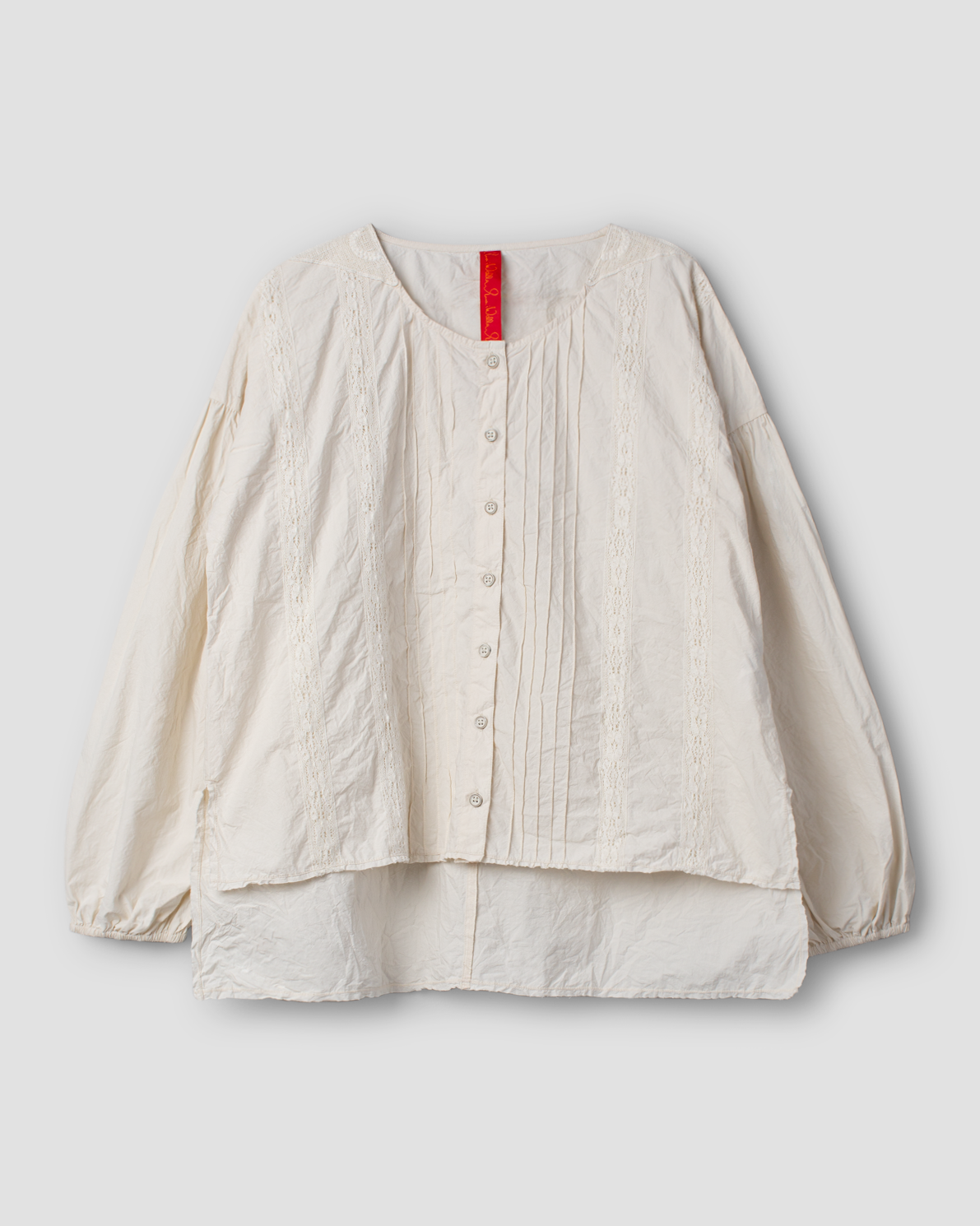 Ewa i Walla Bluse ODETTE 44160 Baumwolle Bone Winter 25