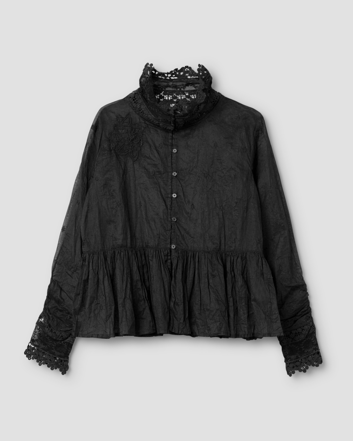 Ewa i Walla | Bluse PARISA Dark Plum | 44162 | AW25