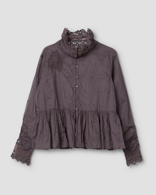 Ewa i Walla | Bluse PARISA Peppercorn | 44162 | AW25