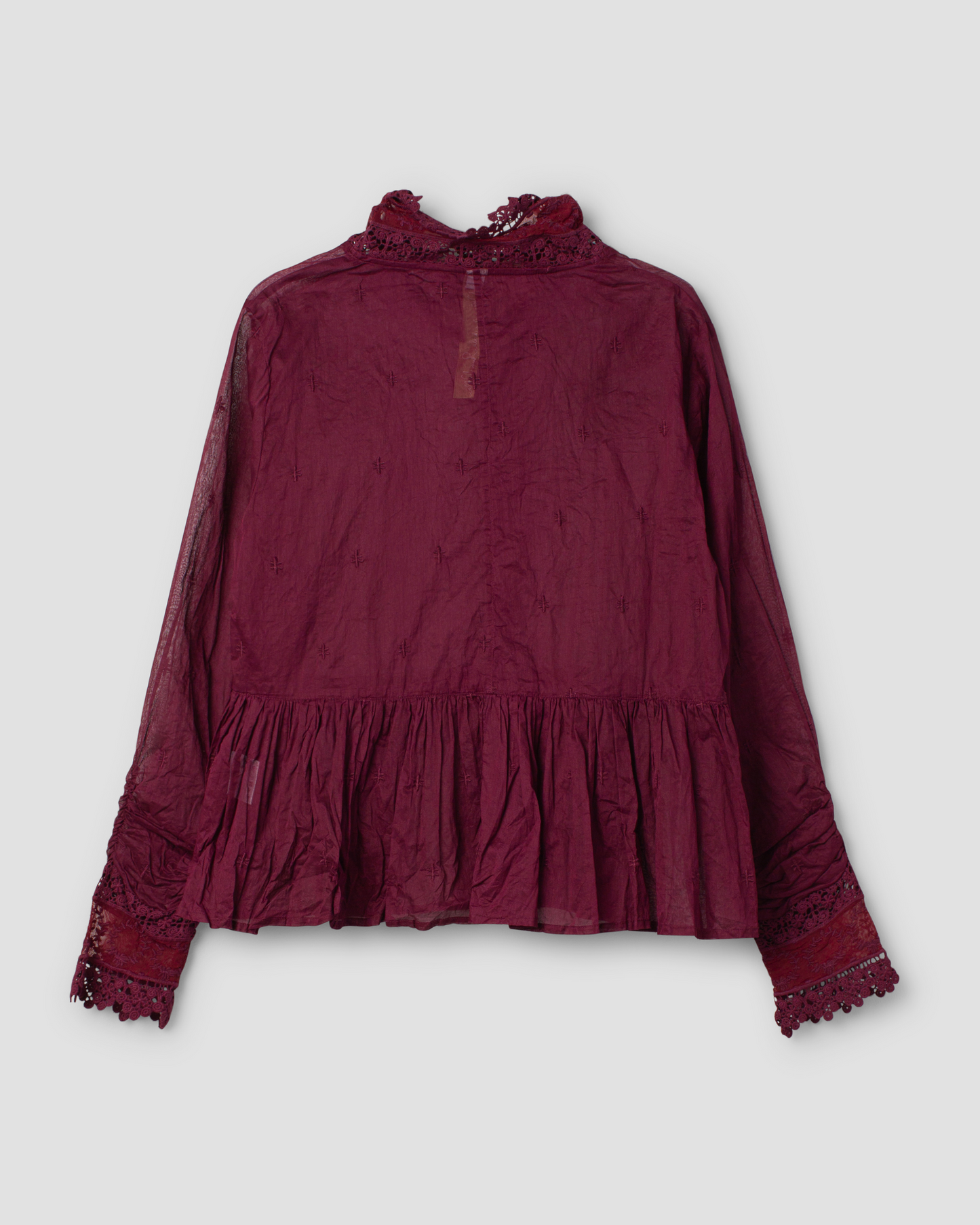 Ewa i Walla | Bluse PARISA Dark Plum | 44162 | AW25