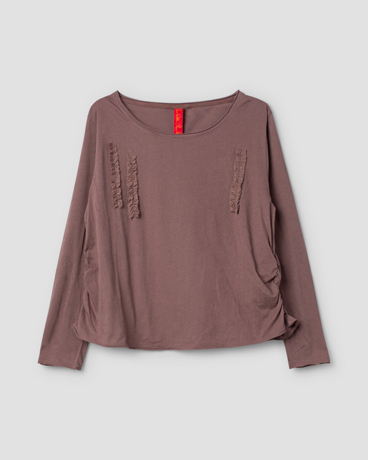 Ewa i Walla | Shirt JANETTE  Peppercorn  | 44171 | AW25
