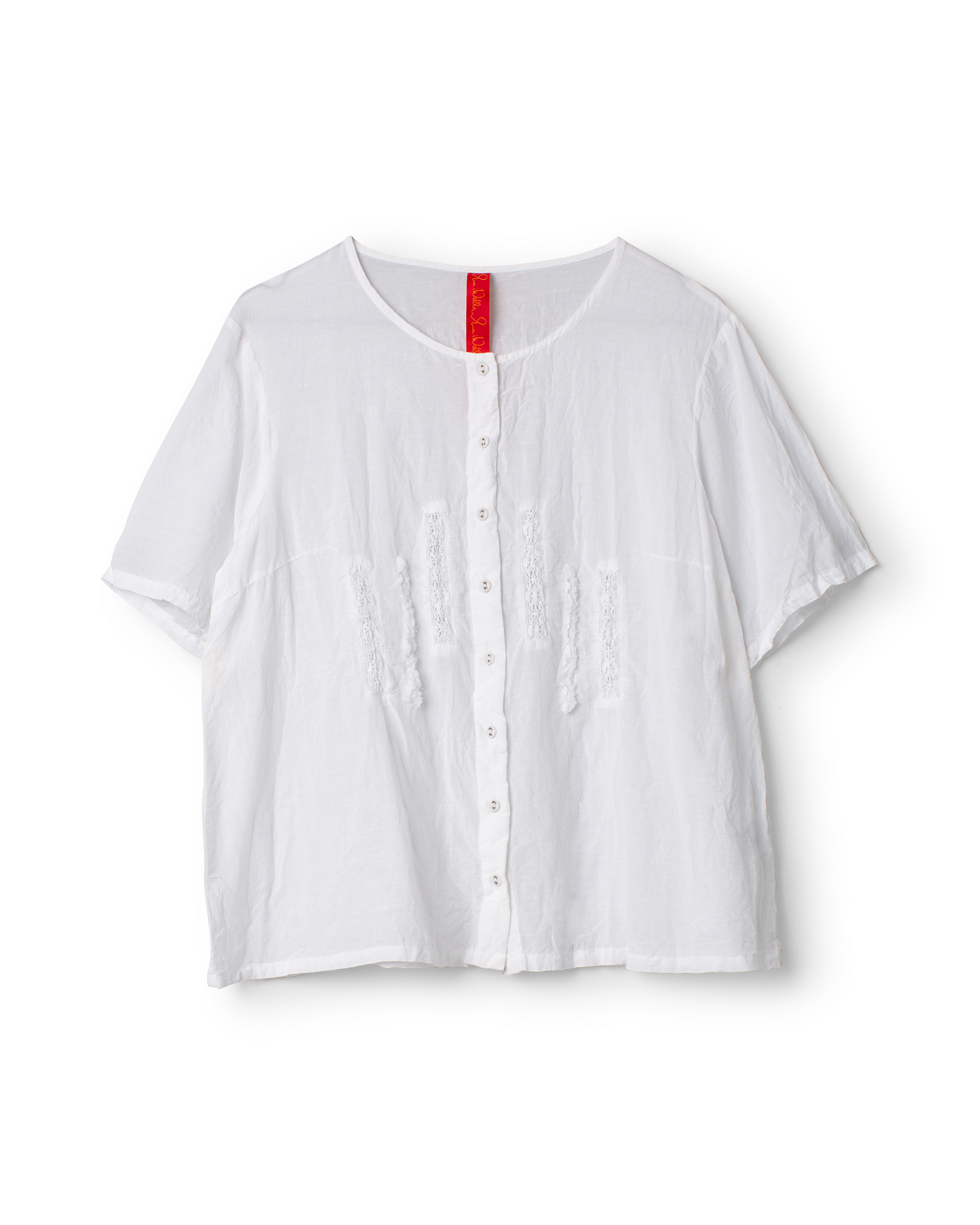 Ewa i Walla Bluse GUN 44186 Sommerbaumwolle Weiss Spring Summer 26