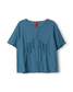 Ewa i Walla Bluse GUN 44186 Sommerbaumwolle Blau Spring Summer 26