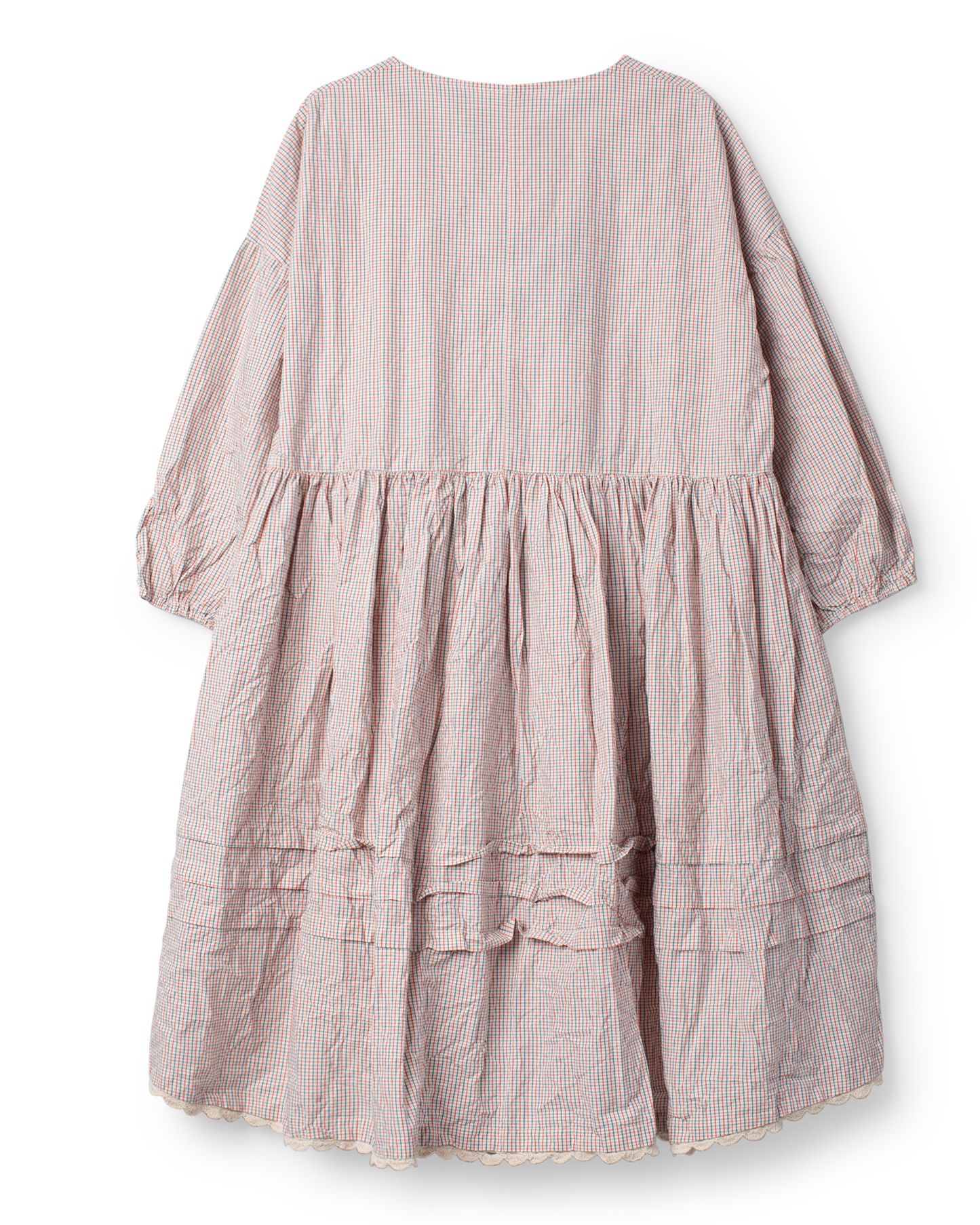 Ewa i Walla Tunika PEARL 44199 Baumwolle Kariert Summer 26
