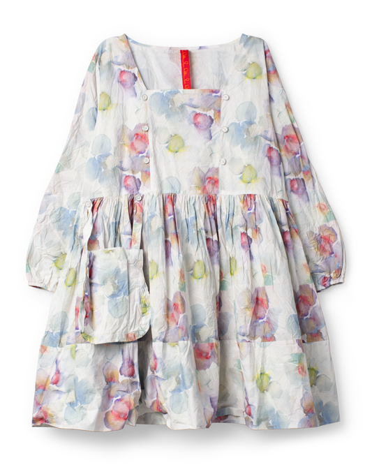 Ewa i Walla Tunika MONA 44203 Baumwolle geblümt | Spring Summer 26