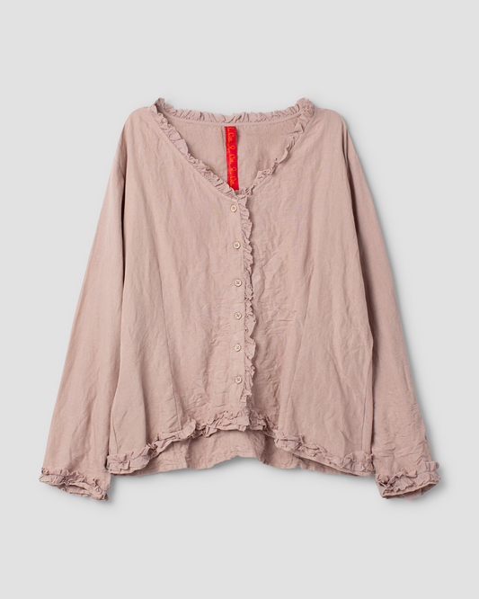 Ewa i Walla Bluse Irma 44213 AW26 - Grey mauve