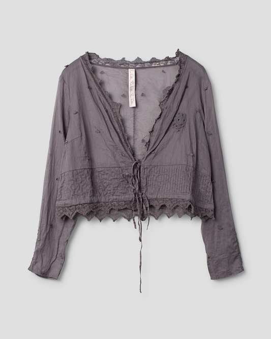 Ewa i Walla | Bluse VIOLET Haselnuss | 44947 | AW23