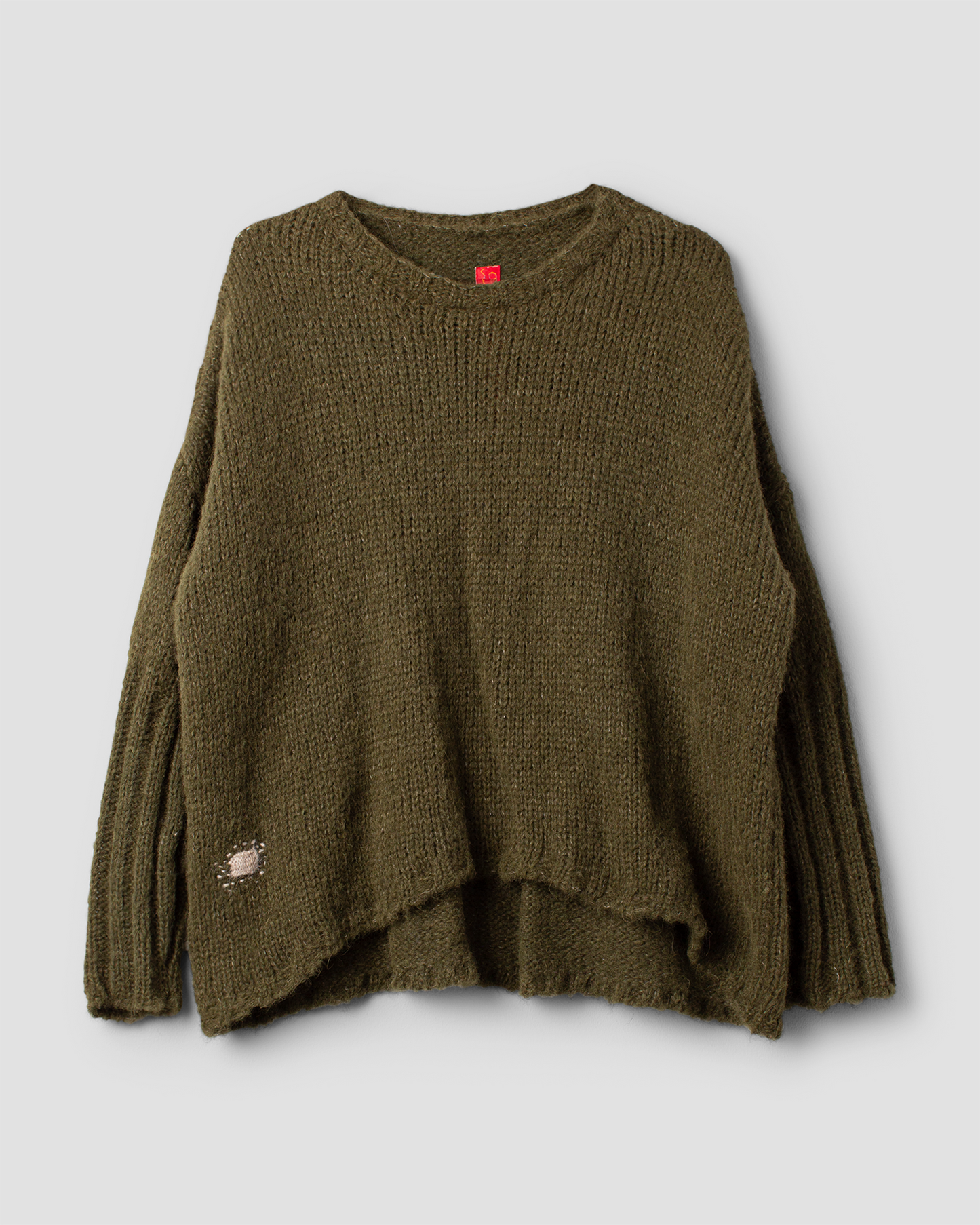 Ewa i Walla Pullover GURLI Olive | 44991 |  AW24