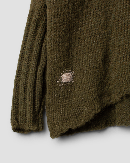 Ewa i Walla Pullover GURLI Olive | 44991 |  AW24