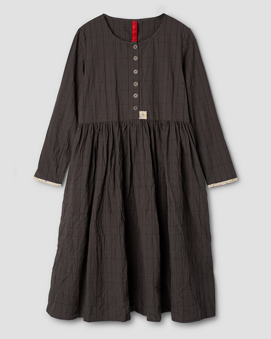 Ewa i Walla | Kleid ELLY original Checked Baumwolle | 55811 | AW23