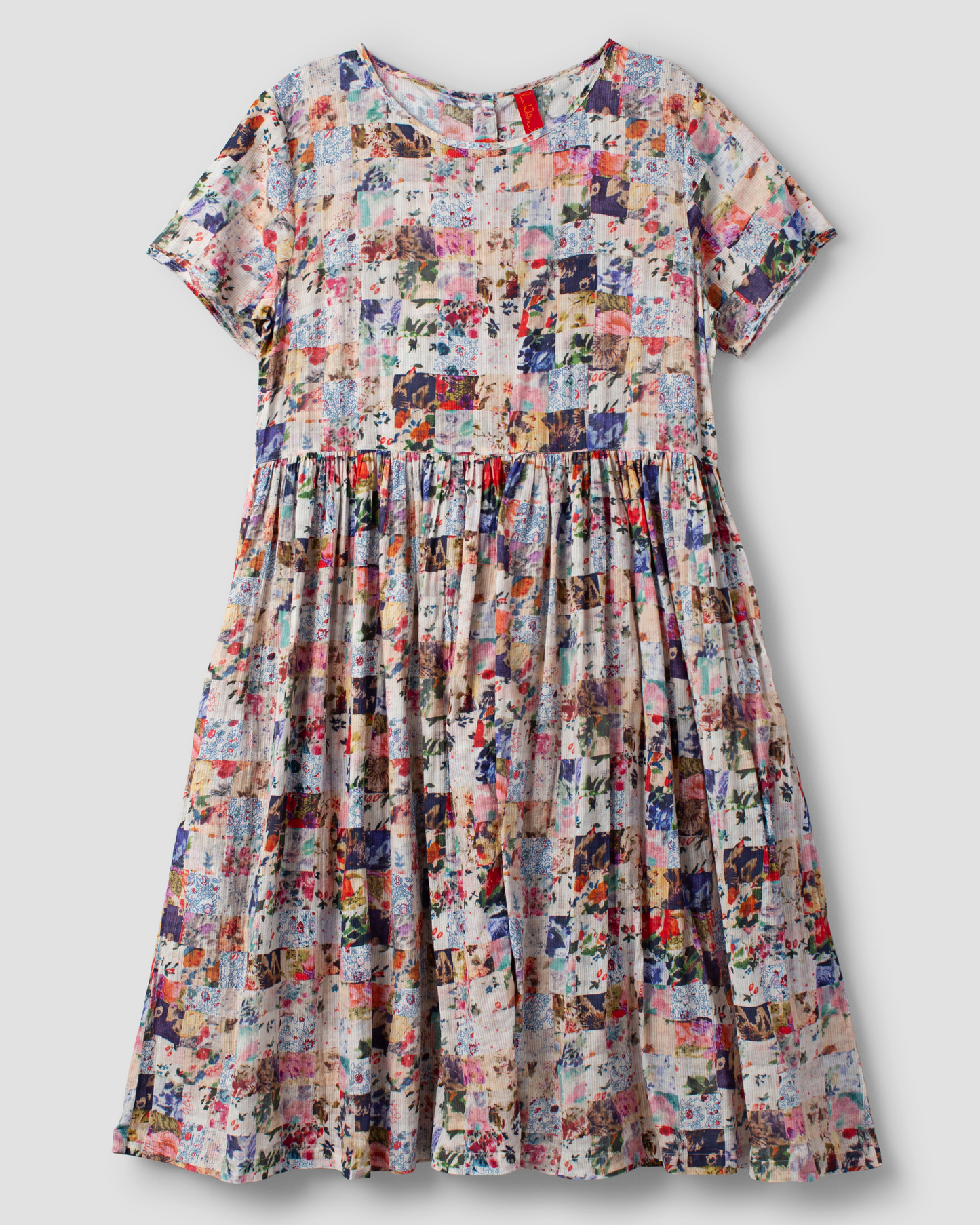 Ewa i Walla | Kleid BEATRIS Patch | 55898  SS25