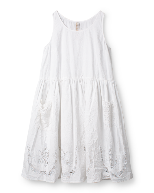 Ewa i Walla Kleid KARINE 55942 Baumwolle Weiss Summer 26