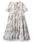 Ewa i Walla Kleid ESTRID 55947 Baumwolle geblümt | Spring Summer 26