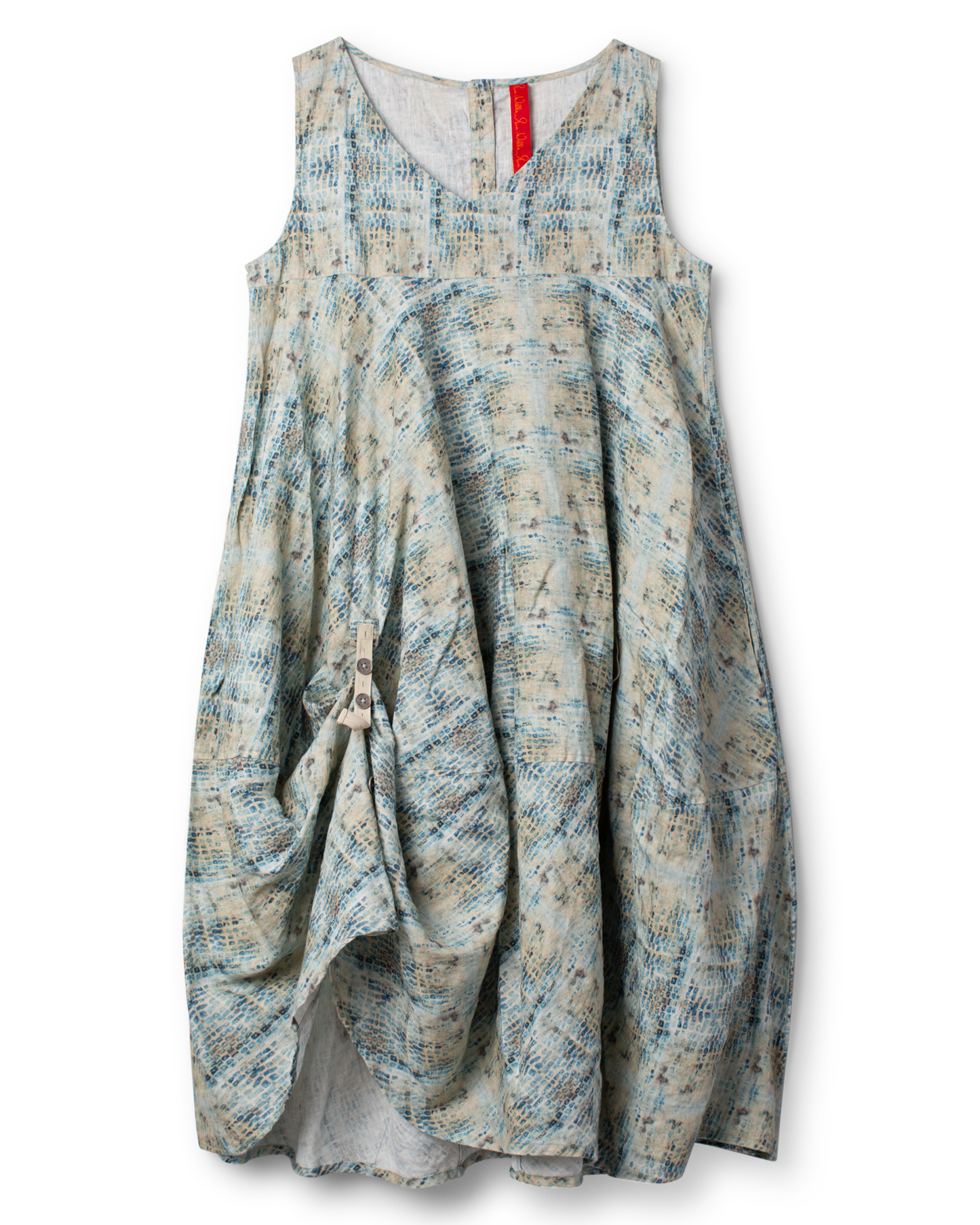 Ewa i Walla Kleid MALIN 55959 Knitter-Baumwolle blau | Spring Summer 26