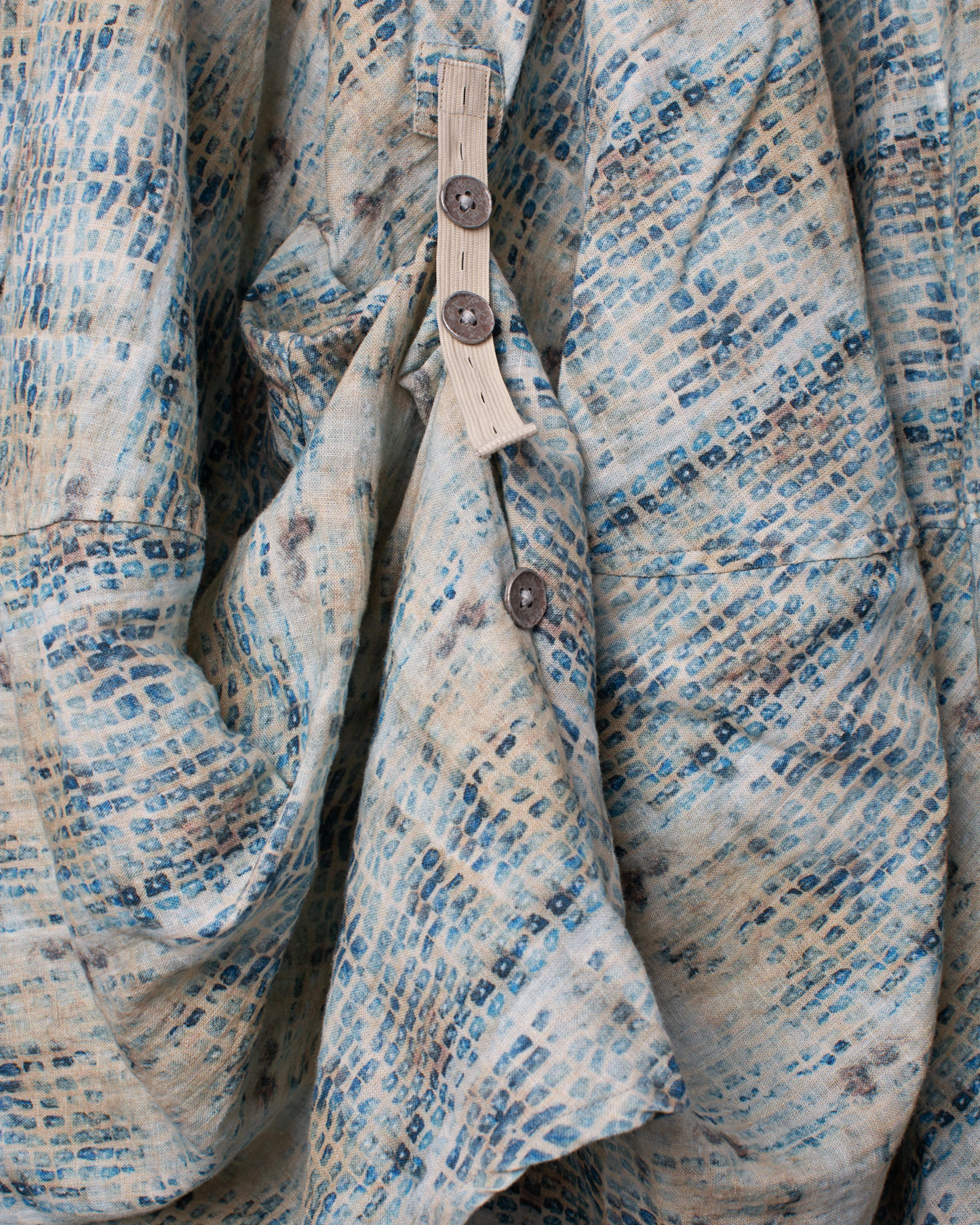 Ewa i Walla Kleid MALIN 55959 Knitter-Baumwolle blau | Spring Summer 26