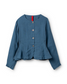 Ewa i Walla Jacke LUCY 66781 Leinen Baumwoll Gemisch Blau | Spring Summer 26