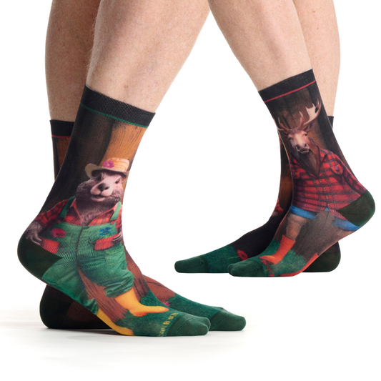 Ruban Rouge Unterschiedliche Socken "Victor & Nestor" - 39/42 - 43/46