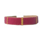 Ibu Jewels | Armband Empire | Fuchsia | FF009