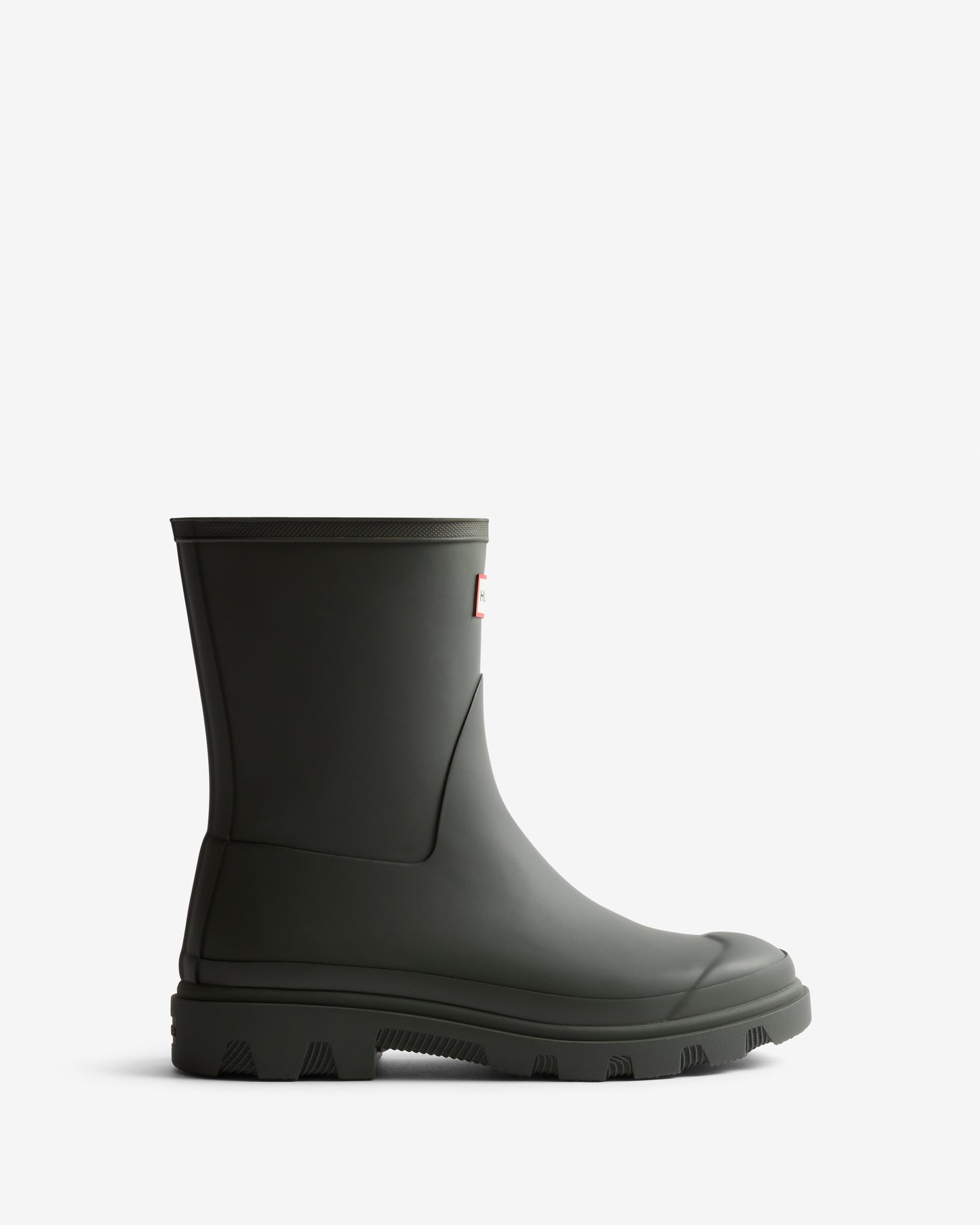 Hunter Gummistiefel - Downpour Stiefel Kurz - Wasserdicht Rutschfest - Oliv-Grün