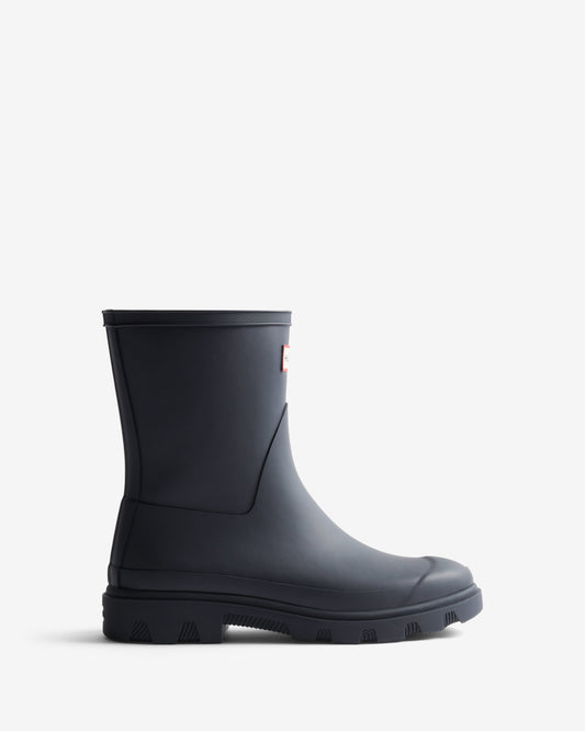 Hunter Gummistiefel - Downpour Stiefel Kurz - Wasserdicht Rutschfest - Navy-Blau