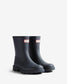 Hunter Gummistiefel - Downpour Stiefel Kurz - Wasserdicht Rutschfest - Navy-Blau