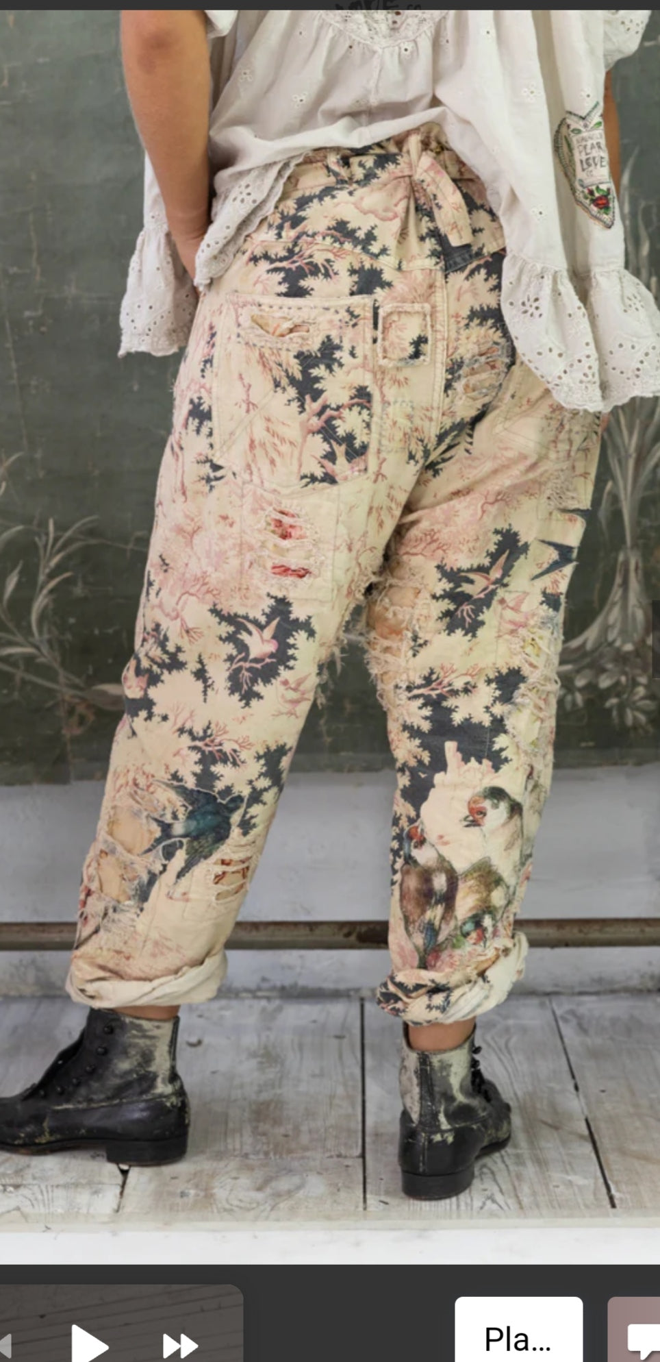 Magnolia Pearl | Hose Miner Denims 373 in French Toil one size|  Pants 373