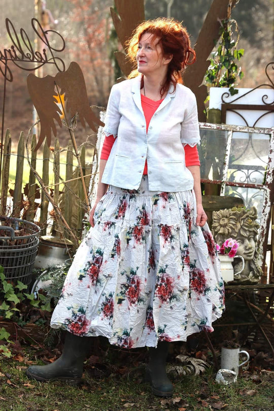 Ewa i Walla | Bluse IRIS weiss | 44954 | SS24