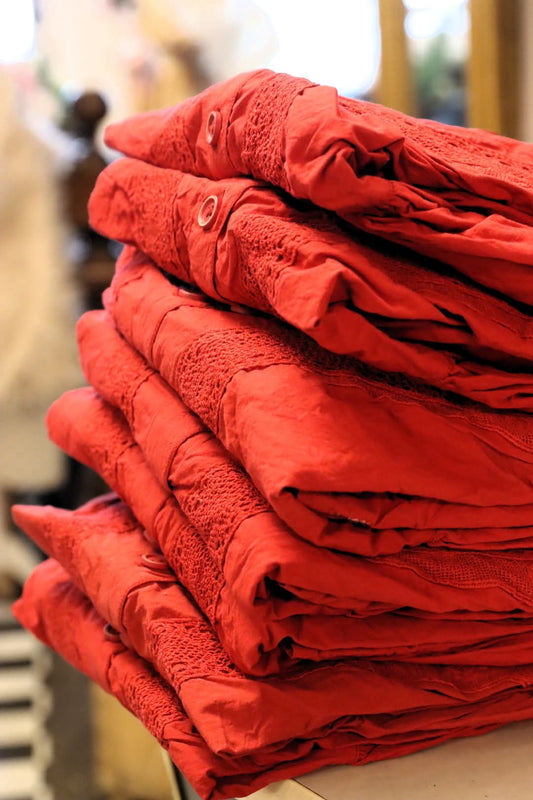 Ewa i Walla | Bluse LYNN Rot | 44183 | AW24