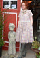 Ewa i Walla | Kleid CAROLINE Kariert 55899 | SS25