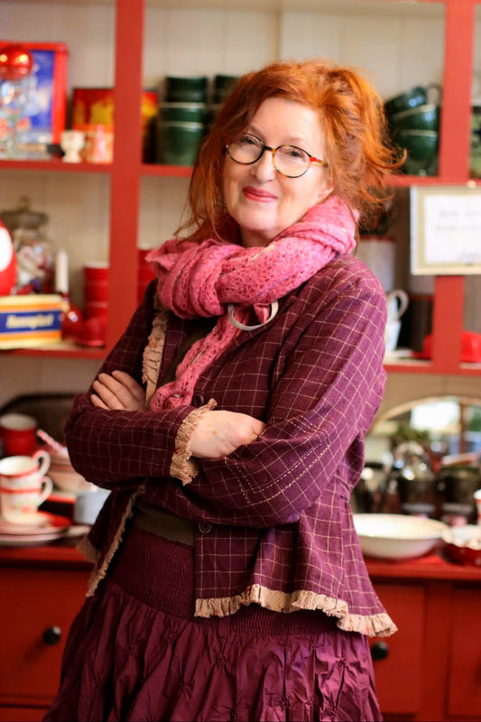 Ewa i Walla | Jacke ANNELIE Dark Plum | 66787 | AW25