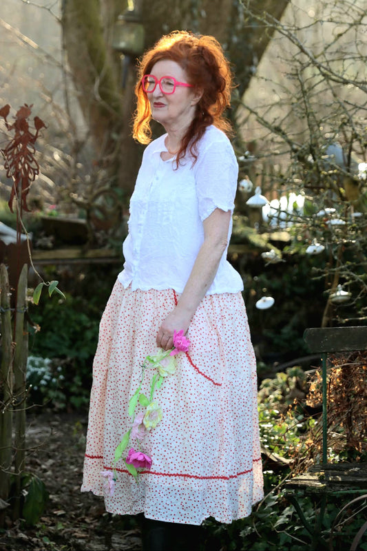 Ewa i Walla Rock IDA-MARIE 22320 Sommerbaumwolle Rot Gepunktet Spring Summer 26