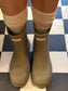 Hunter Gummistiefel - Downpour Stiefel Kurz - Wasserdicht Rutschfest - Oliv-Grün