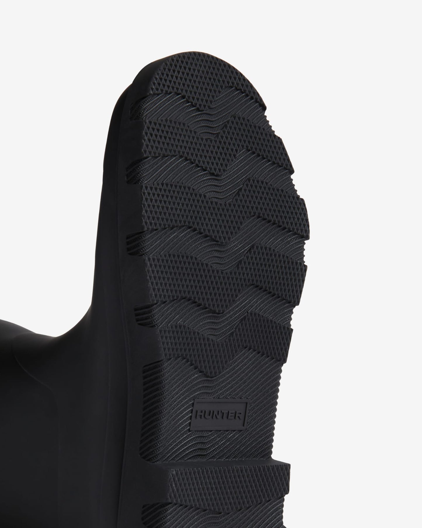 Hunter Gummistiefel - Downpour Stiefel Lang- Wasserdicht Rutschfest - Schwarz