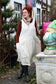 Ewa i Walla Kleid KARINE 55942 Baumwolle Oat Summer 26