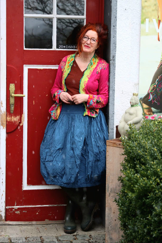 Ewa i Walla Rock DESIREE 22309 Baumwolle Blau Spring Summer 26